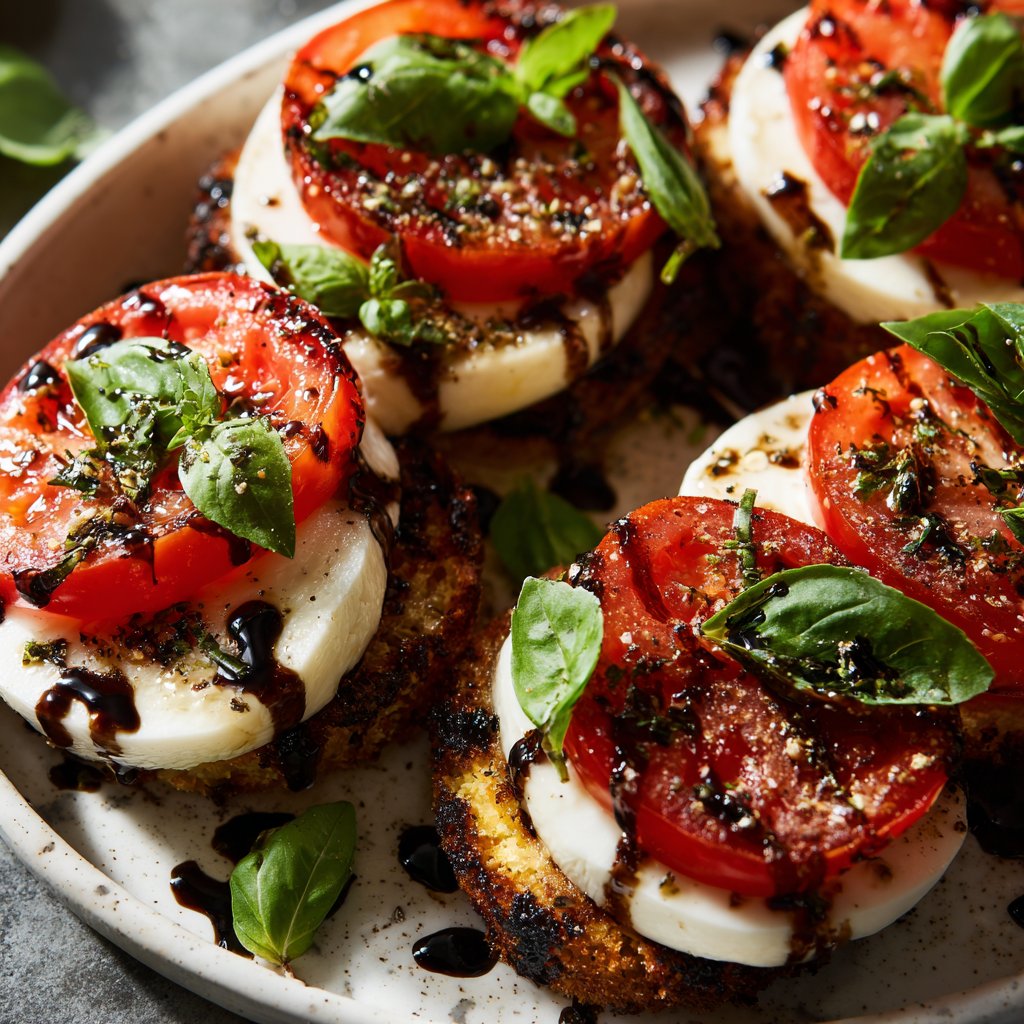 Caprese mit Büffelmozzarella