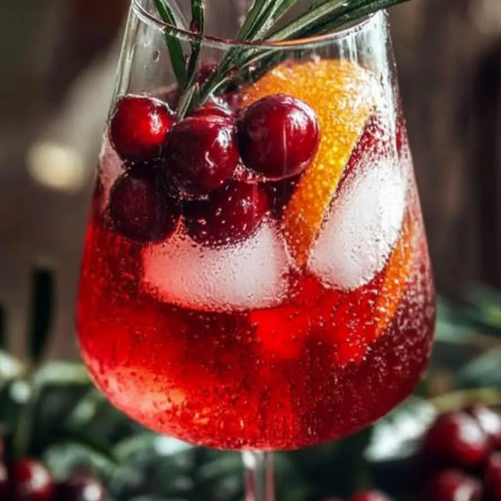 Cranberry-Spritz