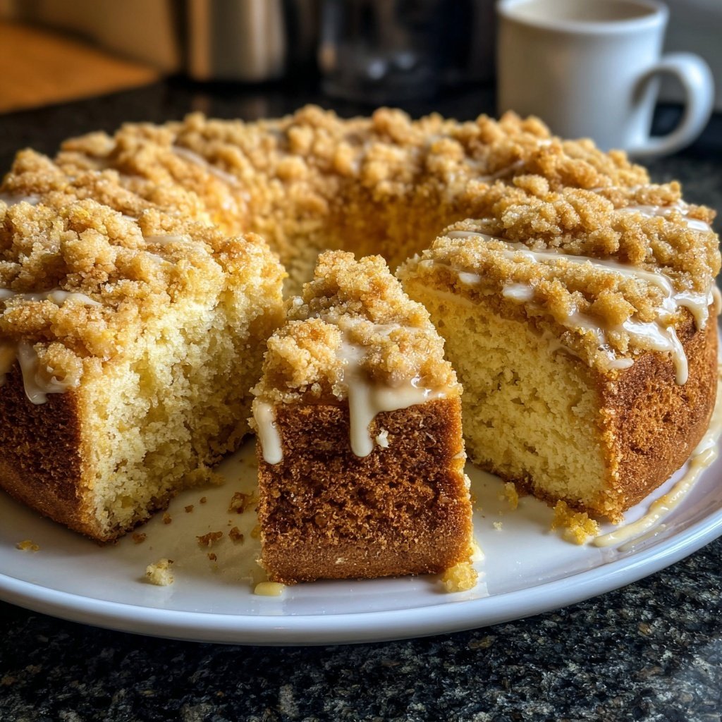 Zitronenkuchen mit Zitronenabrieb
