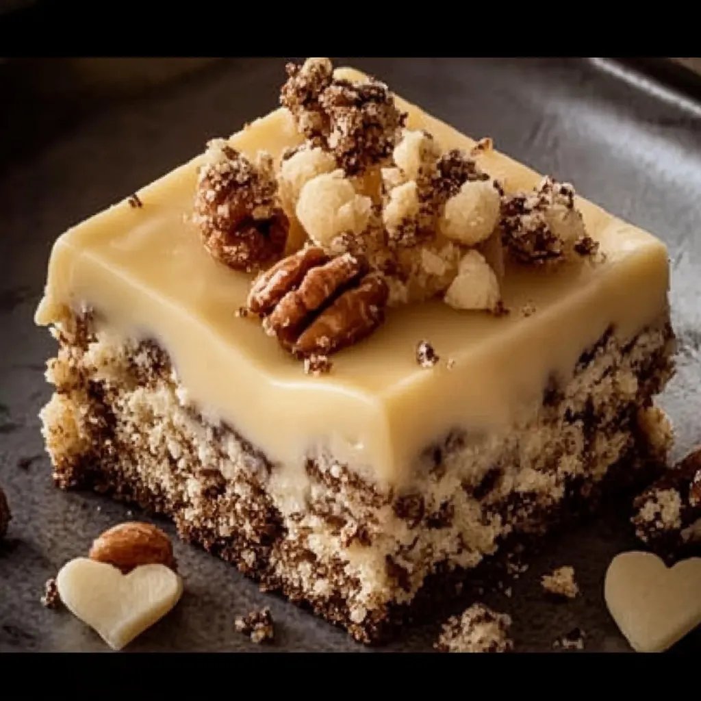 Friss-dich-dumm-Kuchen mit Walnüssen