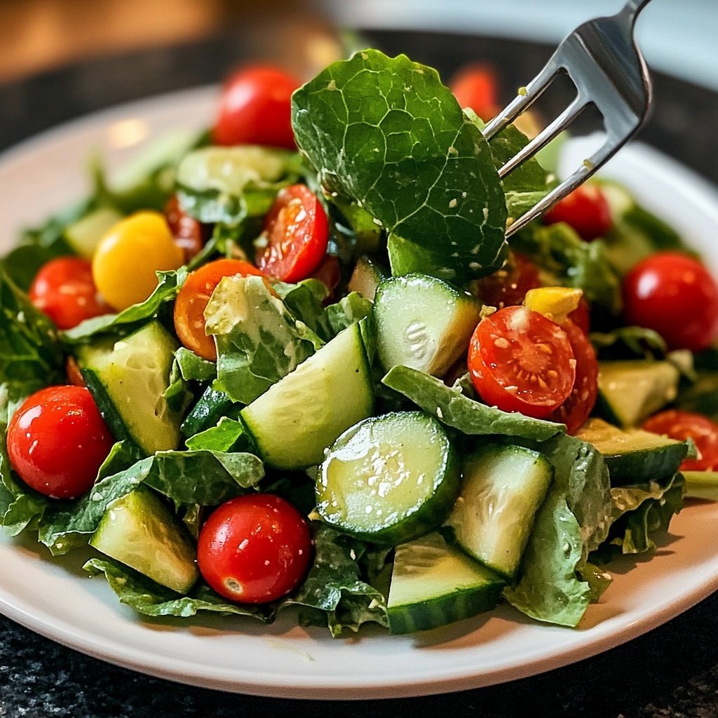 Einfacher Grüner Salat