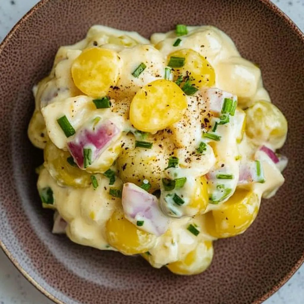 Kartoffelsalat mit Mayonnaise