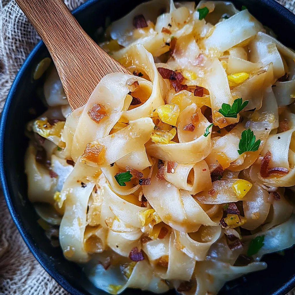 Krautnudeln einfach und deftig