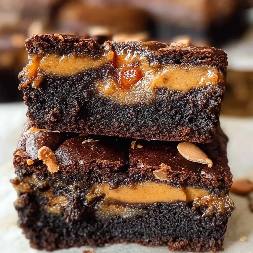 Spekulatius-Brownie mit Lotus Biscoff