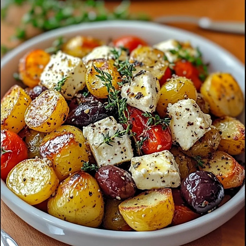 Feta Kartoffeln Ofengemüse