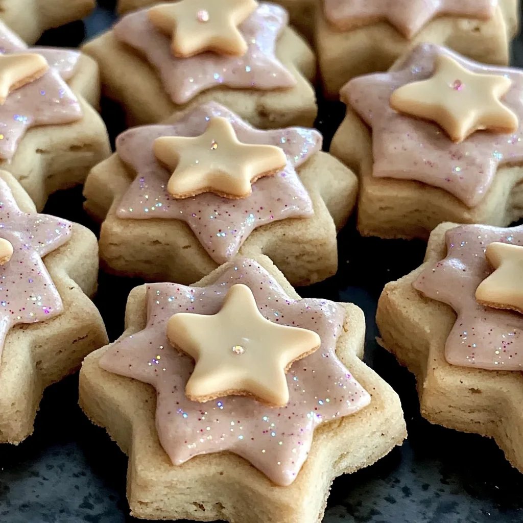 Kekse mit Puddingfüllung