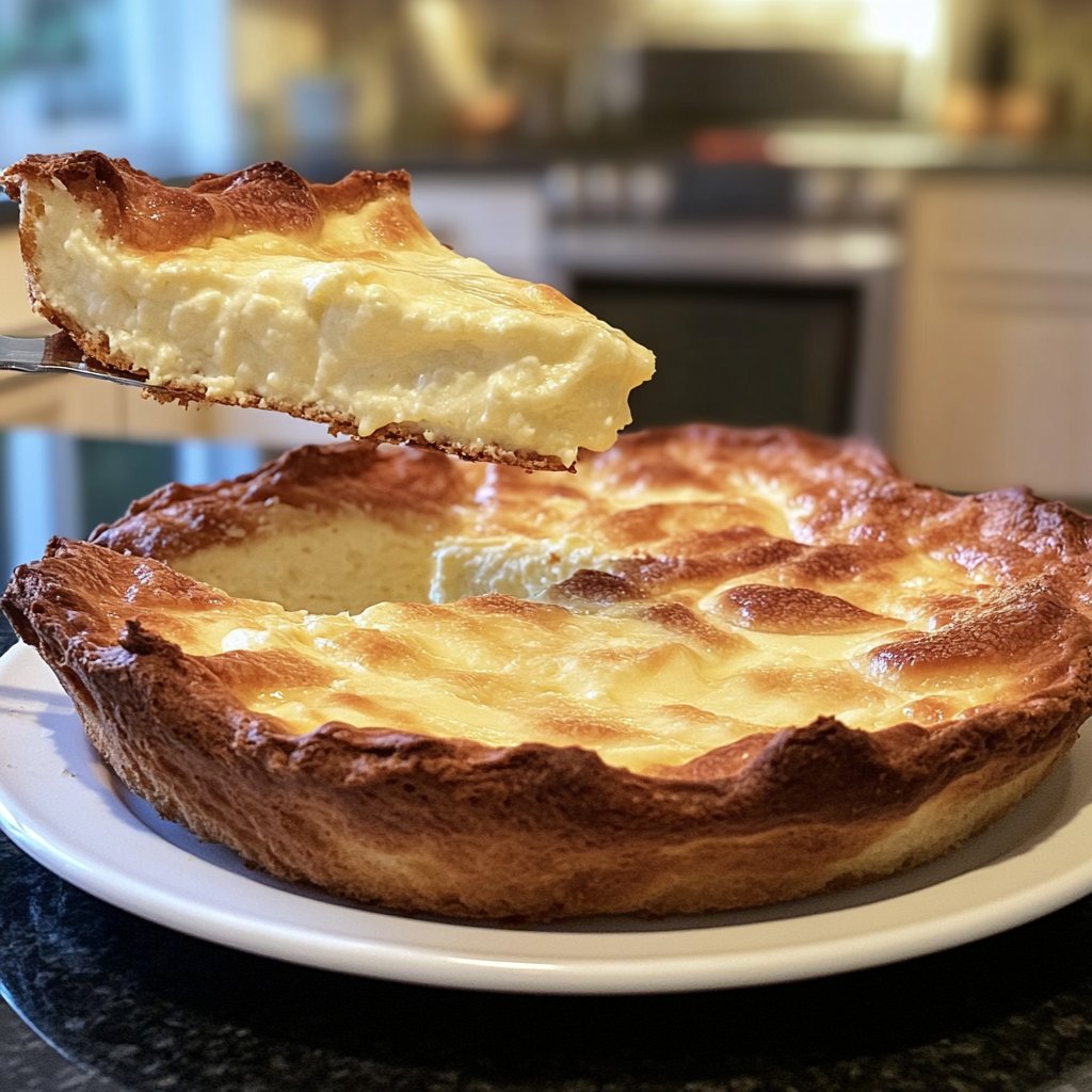 Käsekuchen ohne Boden