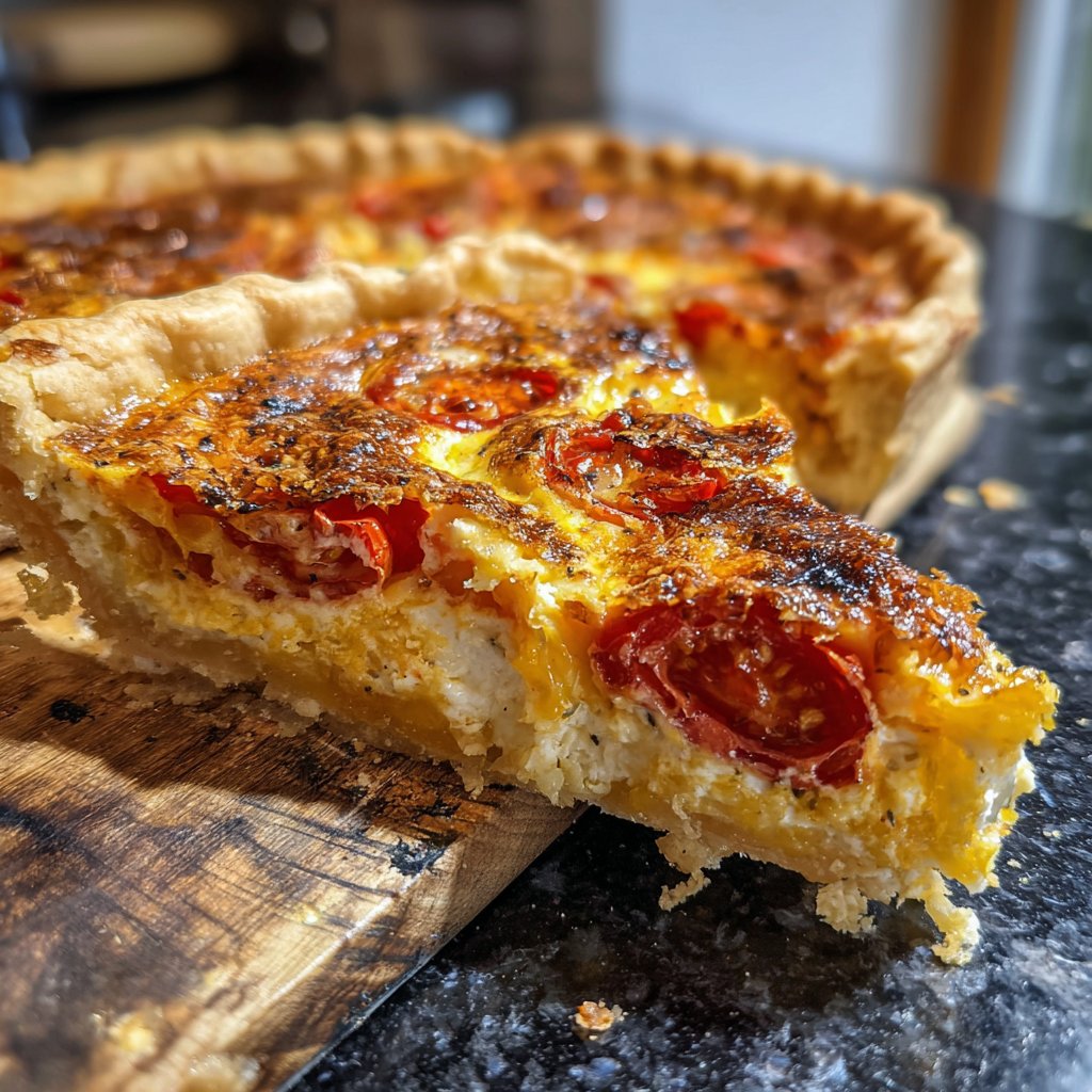 Tomaten-Ricotta-Quiche