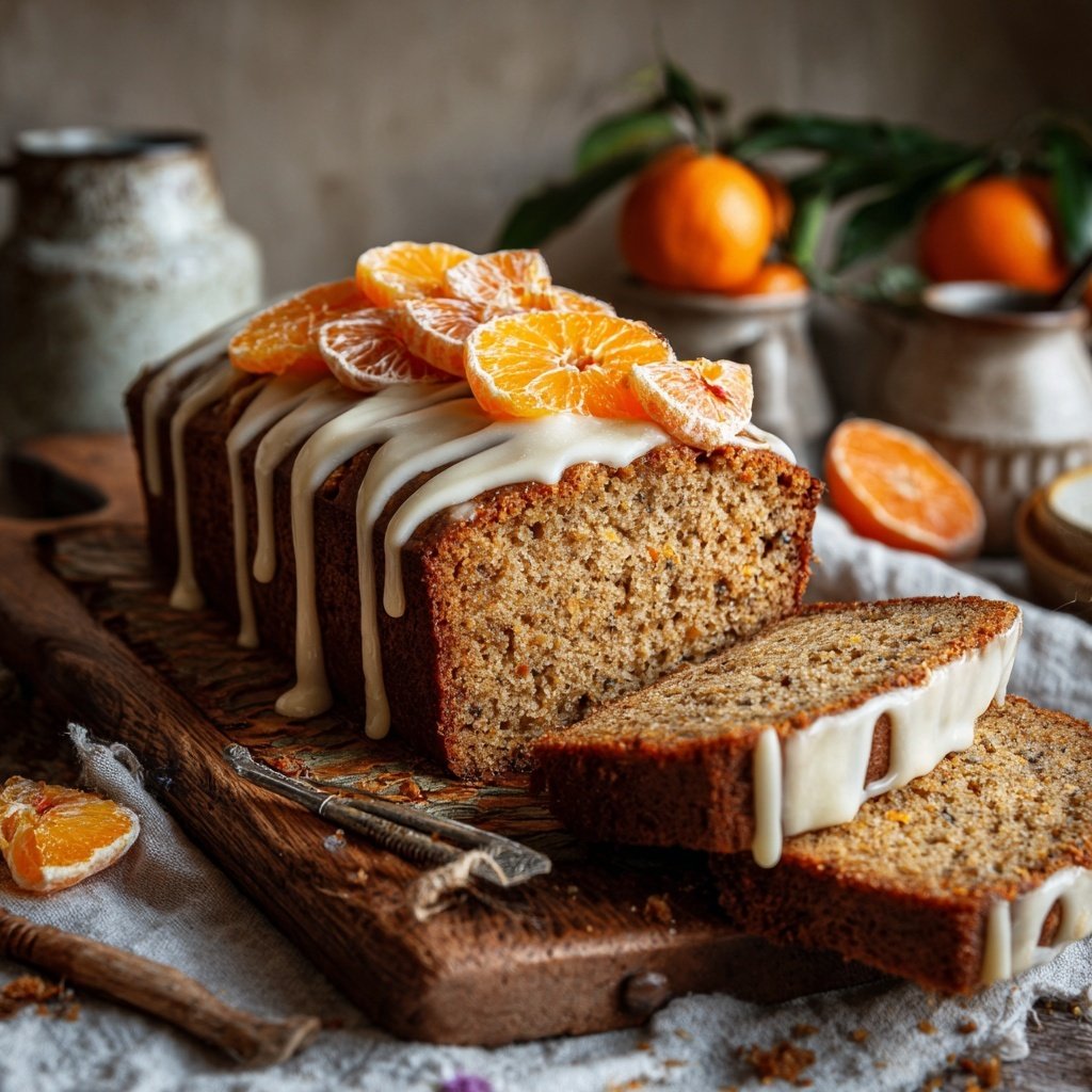 Karottenkuchen Mit Mandarinen