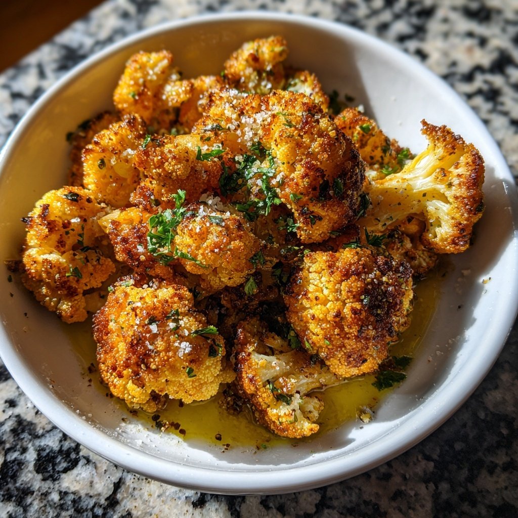 Blumenkohl mit Olivenöl