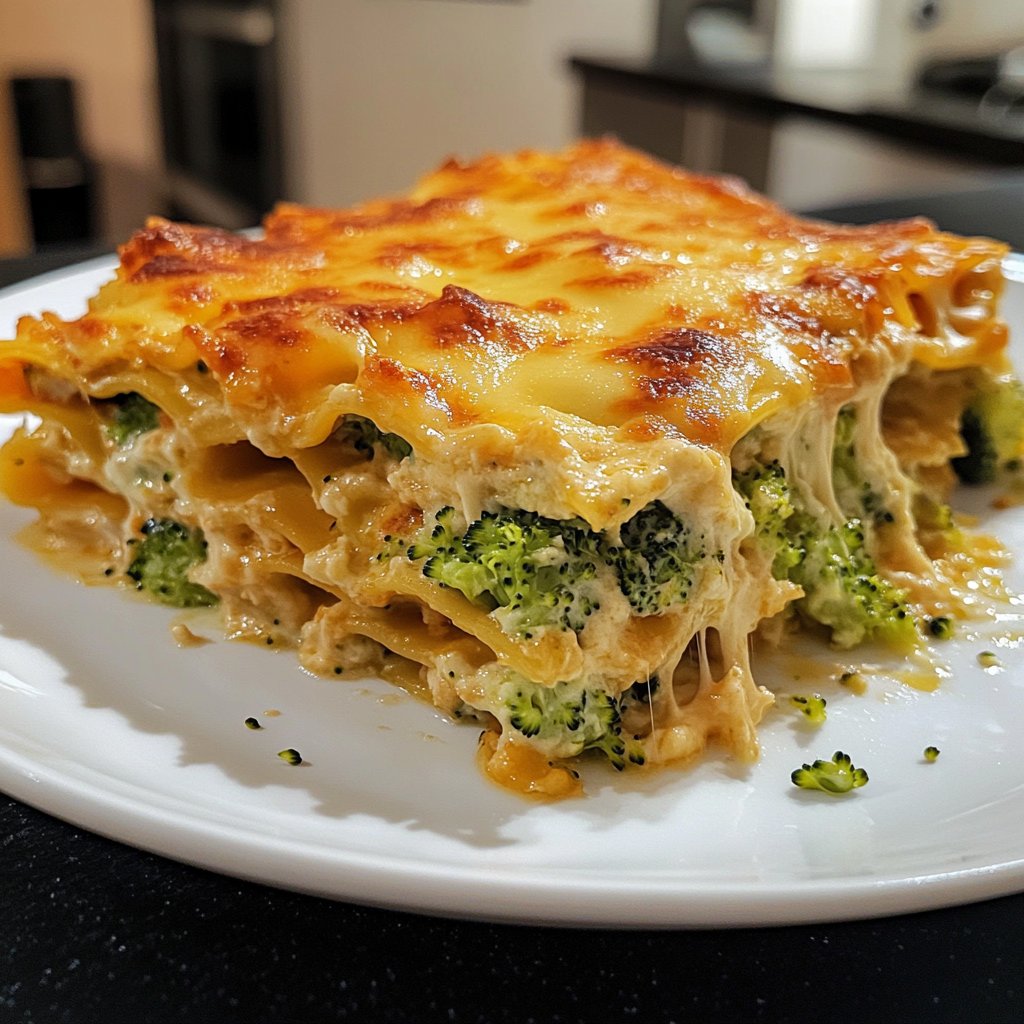 Lasagne mit Brokkoli