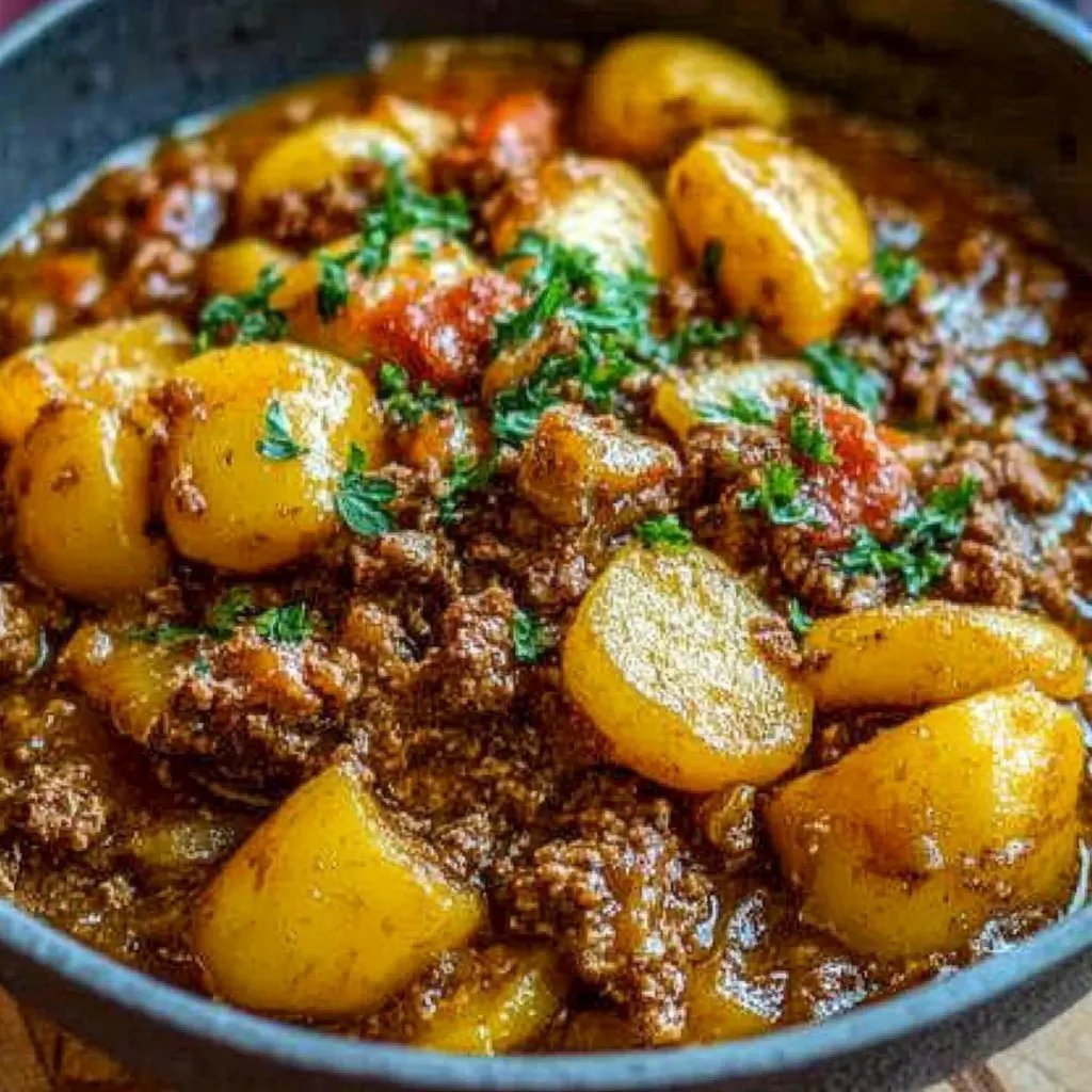 Bauerntopf mit Hackfleisch und Kartoffeln